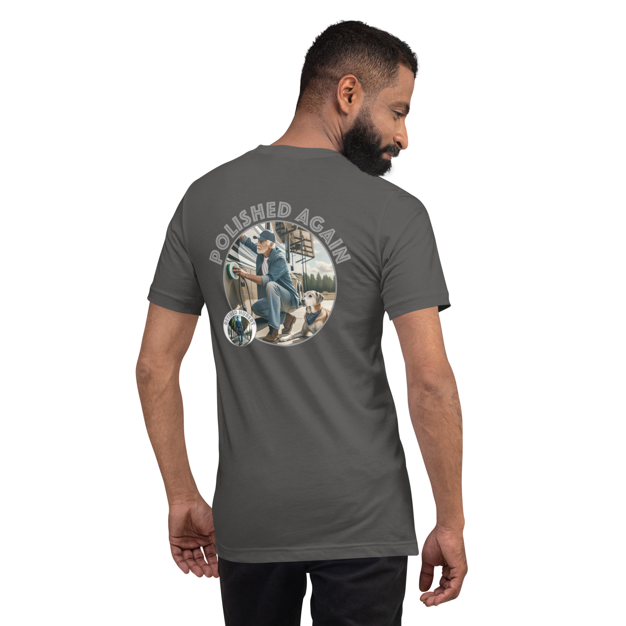 Retired Hubert Polished Again Unisex t-shirt - Image 14