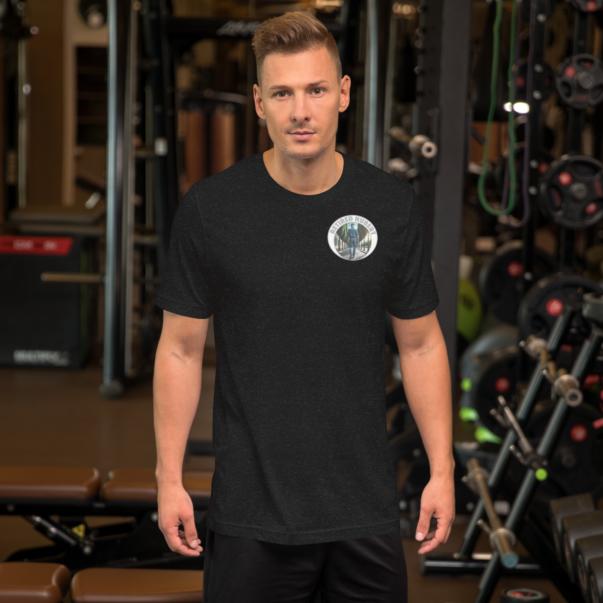 Retired Hubert Life is Sht Unisex T - Image 2