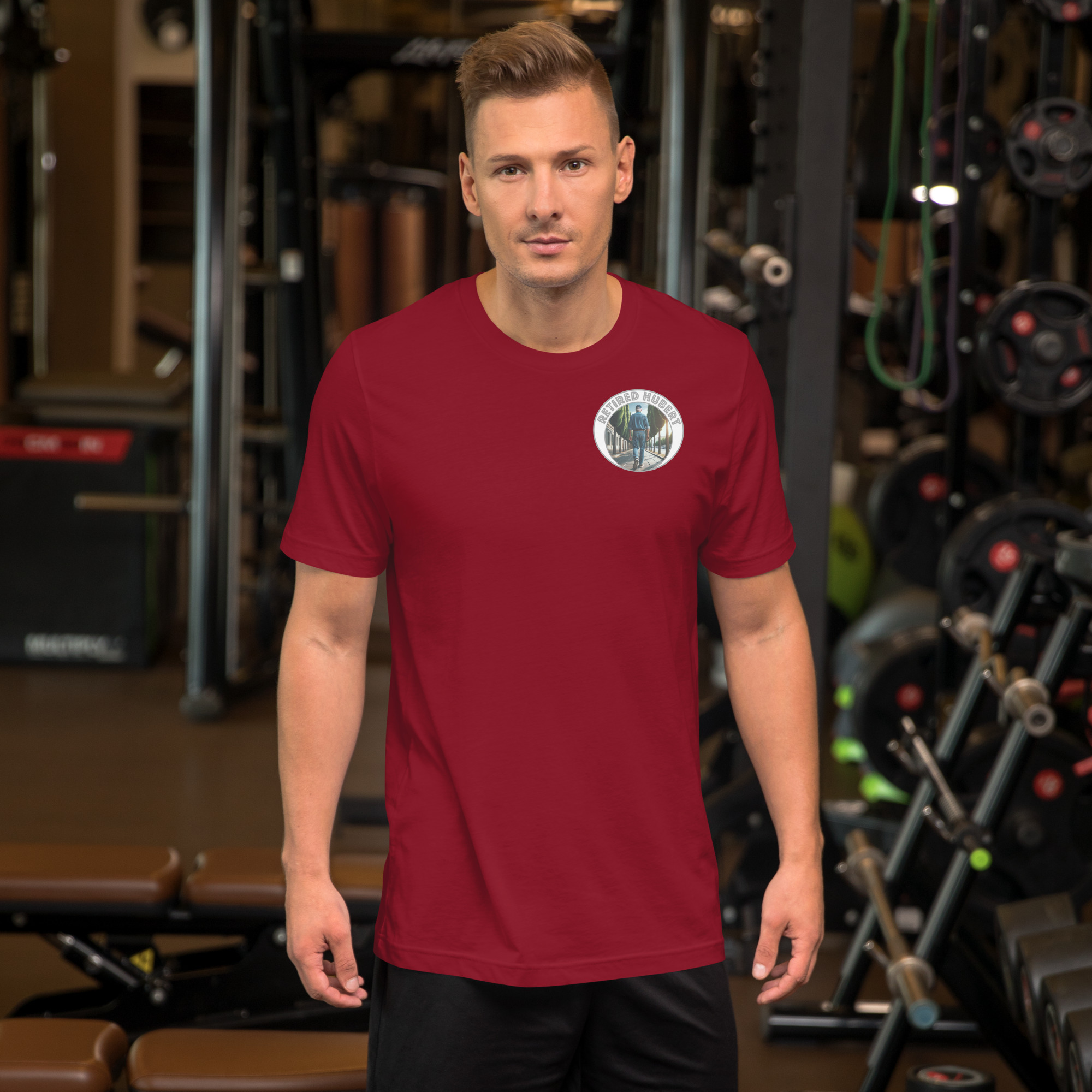Retired Hubert Life is Sht Unisex T - Image 4