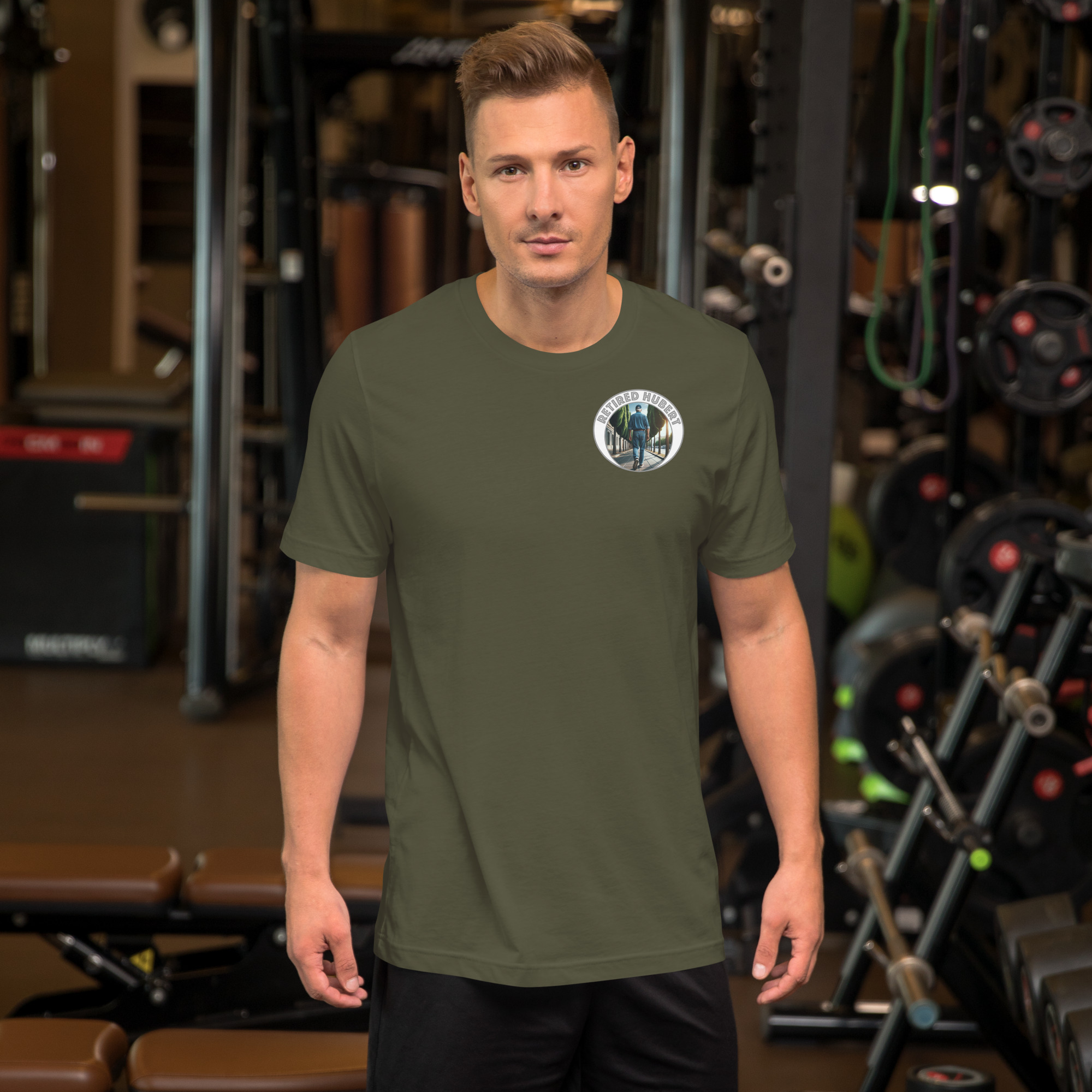 Retired Hubert Life is Sht Unisex T - Image 5