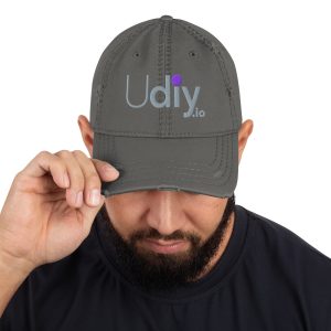 Udiy Distressed Dad Hat