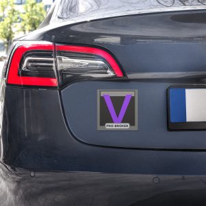 V Pro Broker Car Magnets