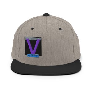 V Pro Broker Snapback Hat