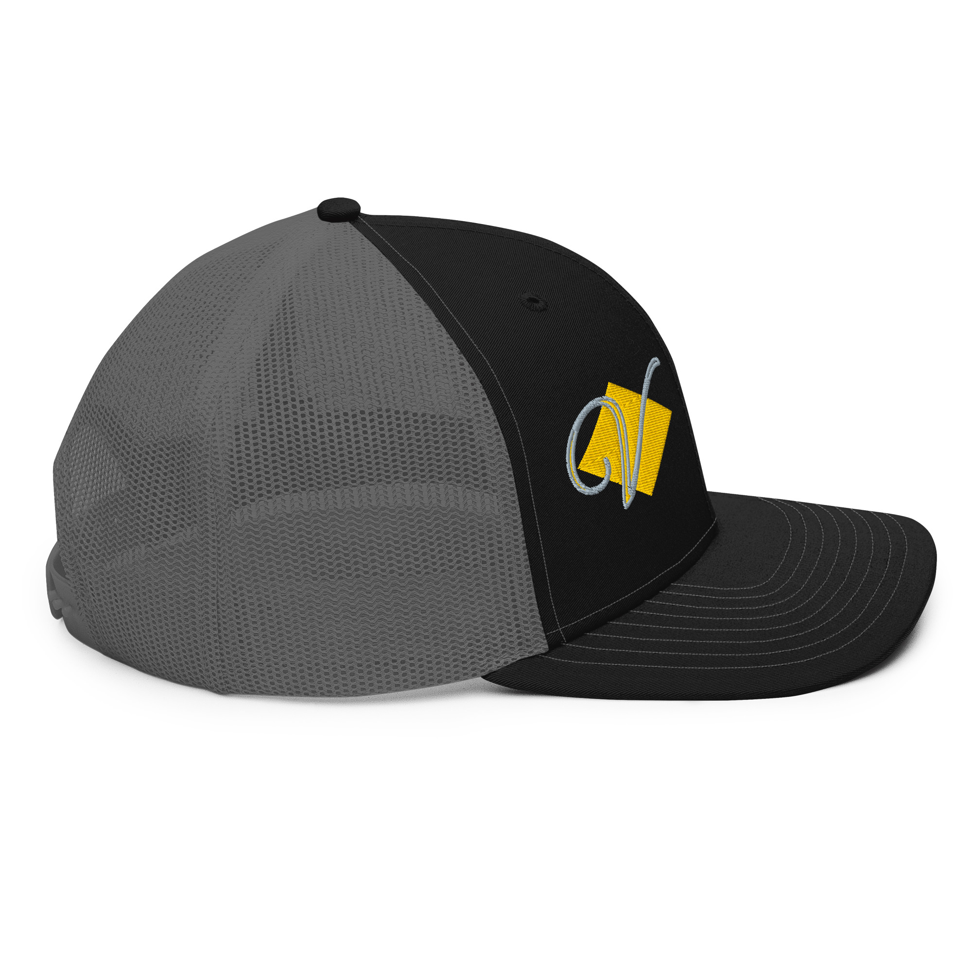 Gold V Trucker Cap - Image 3