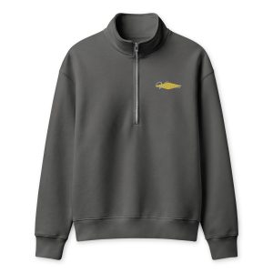Vohme Unisex half-zip pullover